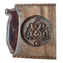 Monabat Kari key holder - purchase Iranian wood carving key holder from handicrafts365 online shop