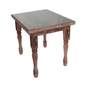 Wooden side table at handicrafts365.com