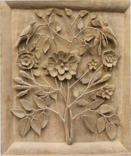 wood carving in The Timurid period