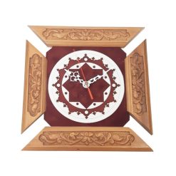 Buy Wood Carving Wall Clock from Handicrafts365.com