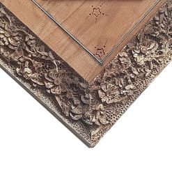 Rectangular Monabat Kari wall clock