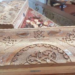 Handmade Engraved Wood Board Game