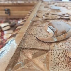 Made from walnut and pear wood
